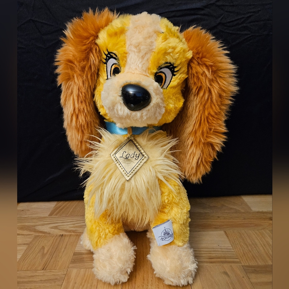 Disney official Lady plush - Lady and the Tramp